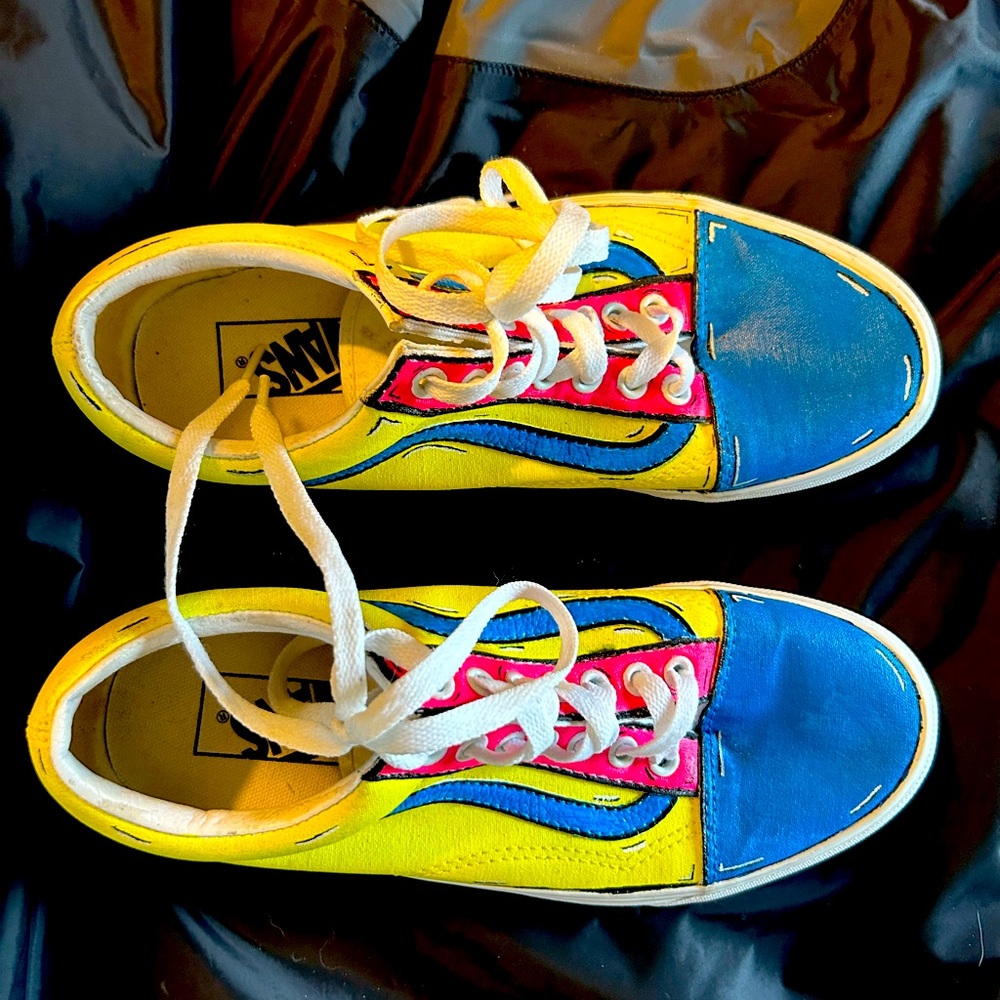 Classic Custom Hand painted Vans